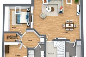 3-Zimmer Dachgeschoss Wohnung in Versbach -ohne Balkon- – Die vollständige Adresse der Immobilie erhältst du vom Anbieter., 97078 Versbach, Würzburg – Vorschaubild 6