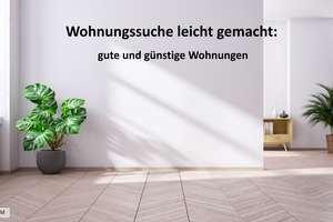 3-Zimmer-Wohnung und Balkon