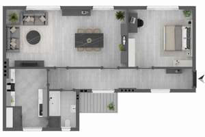 Gemütliche vermietete 2-Zimmer-Wohnung mit Balkon – Die vollständige Adresse der Immobilie erhältst du vom Anbieter., 28201 Huckelriede, Bremen – Vorschaubild 9