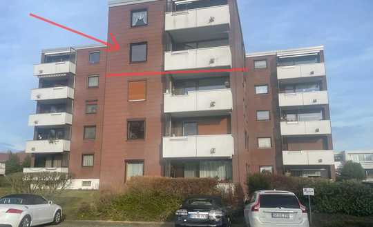 R*, BS-Watenbüttel, großzügige 3Zi-Whg m Balkon, ca.90 m²-Wfl, tolle Blick v Südbalkon in Rtg Felder