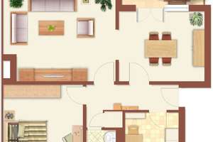 Venusberg - Bezugsfreie 3 Zimmerwohnung mit Sonnenbalkon Sigmund-Freud-Str. , 53127 Bonn-Venusberg – Sigmund-Freud-Str. 38, 53127 Venusberg, Bonn – Vorschaubild 13