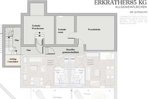 Luxuriöse sanierte 1-Zimmer-Wohnung mit Einbauküche und Balkon in Düsseldorf – Erkrather Straße 85, 40233 Oberbilk, Düsseldorf – Vorschaubild 6