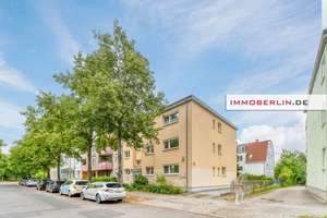 IMMOBERLIN.DE - Urbane Ruhelage – Gut geschnittene Wohnung mit großer Loggia – Die vollständige Adresse der Immobilie erhältst du vom Anbieter., 12247 Lankwitz, Berlin – Vorschaubild 1