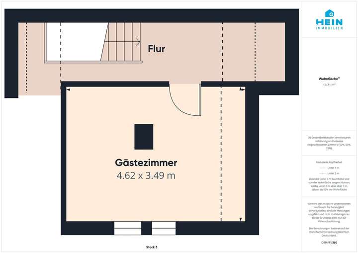 Grundriss Dachgeschoss