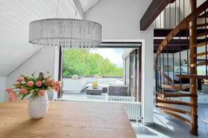  3,5-Zi-Penthouse-Maisonette im Dachgeschoss: Galerie, große Süd-Dachterrasse, Balkon, Panoramablick – Die vollständige Adresse der Immobilie erhältst du vom Anbieter., 70435 Zuffenhausen-Mönchsberg, Stuttgart – Vorschaubild 12