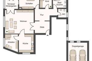 cKs empfiehlt: 4 Zimmer ETW mit XXL Garten  – Die vollständige Adresse der Immobilie erhältst du vom Anbieter., 65205 Nordenstadt, Wiesbaden – Vorschaubild 2