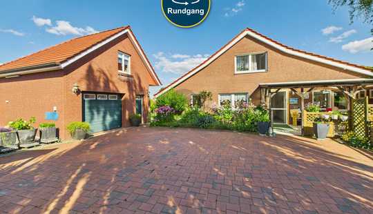 Bild von TRAUMHAFTES FAMILIENDOMIZIL MIT GARTEN, GROSSER GARAGE, VIEL PLATZ ZUM LEBEN UND ENTSPANNEN