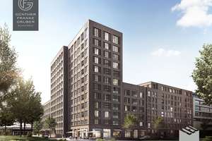 Traumhaft helle 3,5-Zimmer Wohnung mit 2 Balkonen im 7. OG in Hamburg-Uhlenhorst (teilmöbliert)