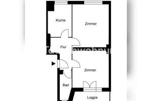 Tauschwohnung: Helle 2 Zimmer Wohnung gegen 4+ Zimmer – Holzmindener Str. 55, 12347 Britz, Berlin – Vorschaubild 3