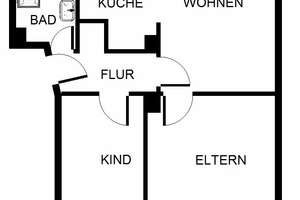 2-Zimmer-Wohnung in Gelsenkirchen Hassel – Eppmannsweg 25, 45896 Hassel, Gelsenkirchen – Vorschaubild 3
