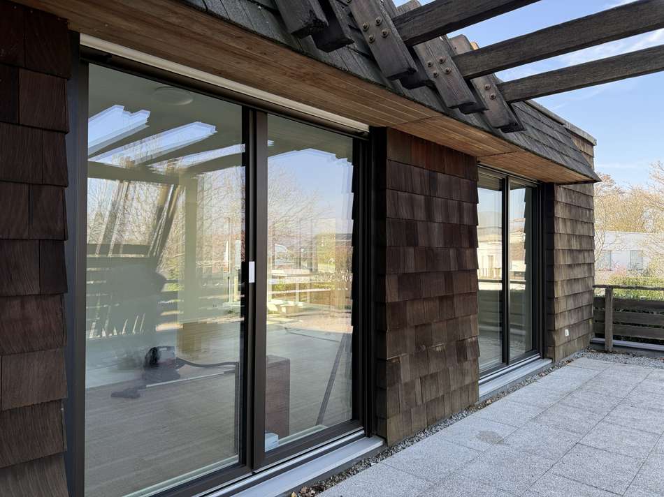 Terrasse  Blick Wohnzimmer