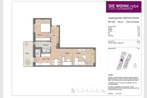 Wohnen mit Komfort: Hochwertige 2,5-Zimmer-Wohnung mit Tageslichtbad – Vogelsanger Straße 271, 50825 Ehrenfeld (Ortsteil), Köln – Vorschaubild 15