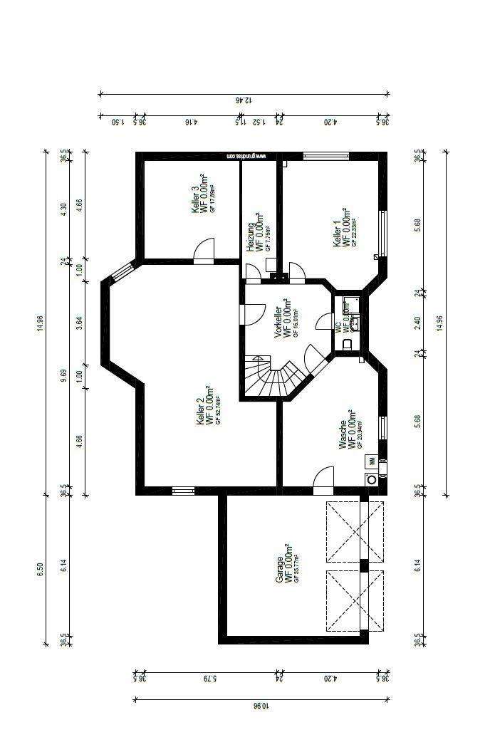 Grundriss Untergeschoss