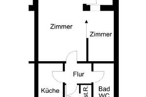 Ideale Singlewohnung! – Goethestraße 73, 27568 Lehe, Bremerhaven – Vorschaubild 1