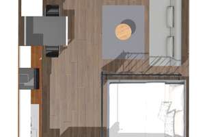 Helles modernes Studio mit voll ausgestatteter Küche & Stellplatz – Fritz-Berne-Str. 54 54, 81241 Am Westbad, München – Vorschaubild 2