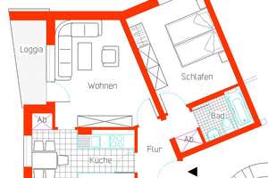 2-Zimmer-Wohnung in Bielefeld Schildesche – Meyer-zu-Eissen-Weg 11, 33611 Schildesche, Bielefeld – Vorschaubild 2