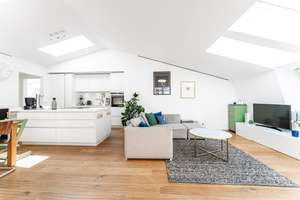 Neuwertige DG-Wohnung mit Terrasse und offenem Grundriss – Die vollständige Adresse der Immobilie erhältst du vom Anbieter., 80634 Neuhausen, München – Vorschaubild 4