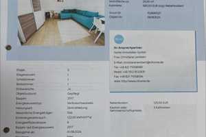 Geschmackvolle Wohnung mit einem Zimmer in Augsburg – Kapellenstraße 2 1/2, 86154 Augsburg – Vorschaubild 1