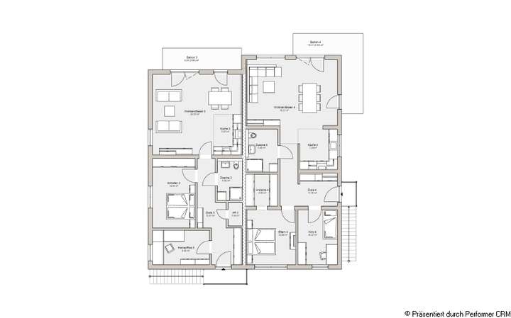 Grundriss Dachgeschoss