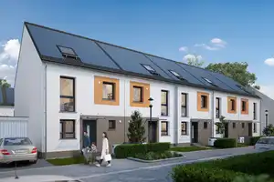Nachhaltiges Reihenmittelhaus in Effizienzhaus 40-Qualität – jetzt Förderung nutzen! – Rhein-Sieg-Kreis – Vorschaubild 1