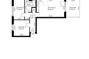 3 Zimmer mit sonniger Terrasse - ohne WBS – Joachim-Ringelnatz-Straße 10, 12683 Biesdorf, Berlin – Vorschaubild 14