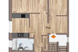 Exklusive3-Zimmer-Wohnung 73 qm,  Heßlinger Straße, Erstbezug nach Vollsanierung – Die vollständige Adresse der Immobilie erhältst du vom Anbieter., 38440 Heßlingen, Wolfsburg – Vorschaubild 7