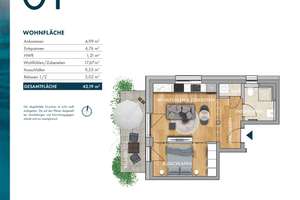 *** NEUBAU 2 Zimmer * ECO 2.0 * Wärmepumpe * Kühlung * Stellplatz 06/2026 *** – Hohe Str. 48, 4416 Markkleeberg – Vorschaubild 14