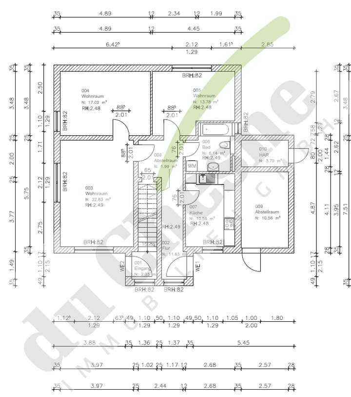 Grundriss Erdgeschoss