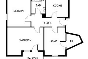 Jetzt zugreifen: individuelle 3-Zimmer-Wohnung – Bussardhof 10, 45894 Buer, Gelsenkirchen – Vorschaubild 7