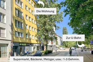 Attraktive 3,5 Zimmer am Josephsplatz - U2 – Die vollständige Adresse der Immobilie erhältst du vom Anbieter., 80798 Josephsplatz, München – Vorschaubild 7