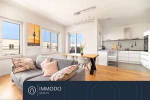🌇 Urbanes Neubau-Penthouse in Friedrichshain - Helle 3 Zi Whg mit 2 Blk, Aufzug, Kamin & Tiefgarage – Die vollständige Adresse der Immobilie erhältst du vom Anbieter., 10249 Friedrichshain, Berlin – Vorschaubild 1