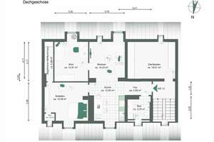 Dachgeschoss mit Designfaktor – Die vollständige Adresse der Immobilie erhältst du vom Anbieter., 39108 Stadtfeld Ost, Magdeburg – Vorschaubild 14