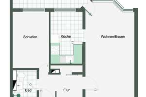 Zentrale Lage trifft frisches Design – 2 Zimmer zur Gartenseite zum Verlieben – Die vollständige Adresse der Immobilie erhältst du vom Anbieter., 12163 Steglitz, Berlin – Vorschaubild 11