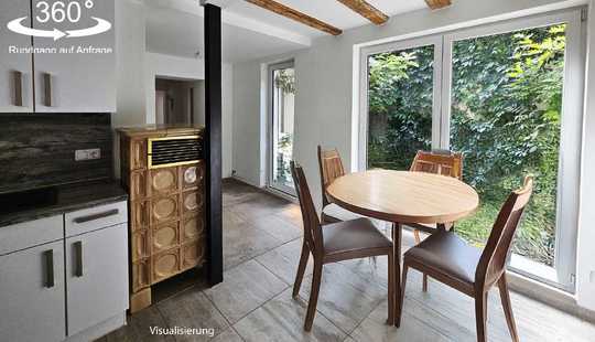 Bild von Liebevoll saniertes Einfamilienhaus mit hübschen Innenhof in guter Lage