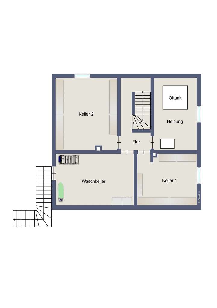 Grundriss Kellergeschoss