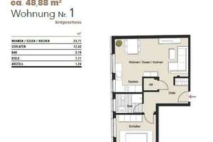 Investieren oder Eigennutzung: 2 Zimmer-Wohnung + urban und ruhig wohnen + Citylage + modernisiert! – Die vollständige Adresse der Immobilie erhältst du vom Anbieter., 50674 Altstadt/Nord, Köln – Vorschaubild 5