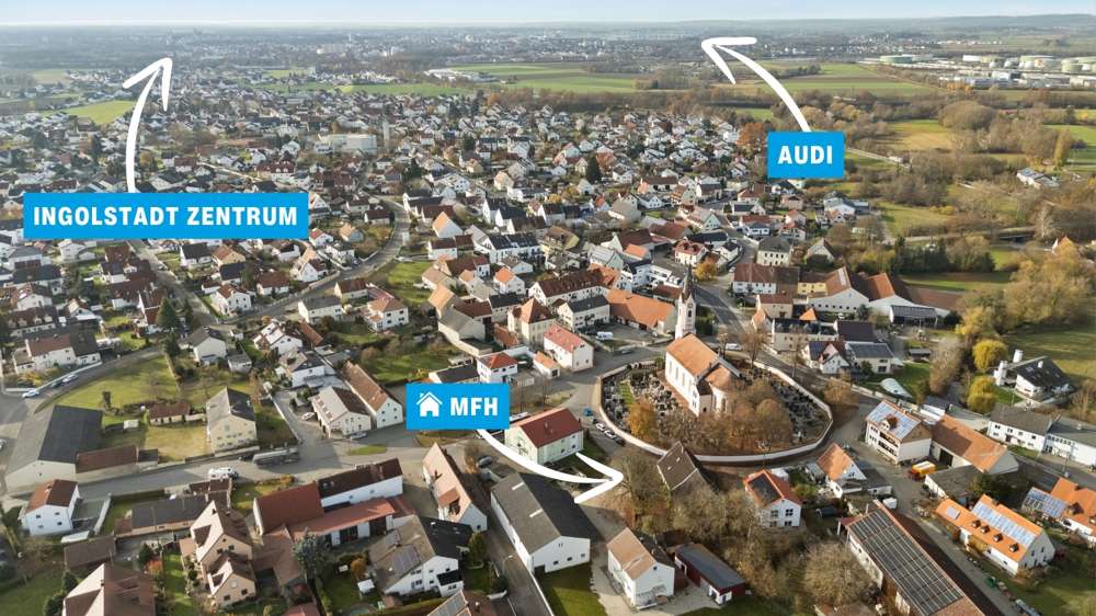 Projekt: Denkmalschutz mit Baugenehmigung für 4 WE mit 354 m² Wfl., Ingolstadt – Bild 2