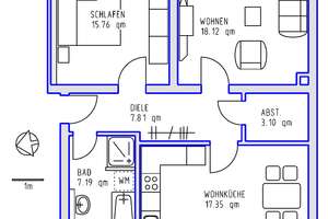 2-Zimmer-Wohnung in Mannheim-Neckarstadt (Ost) – Nürburgstraße 22, 68167 Neckarstadt-Ost/Wohlgelegen, Mannheim – Vorschaubild 4