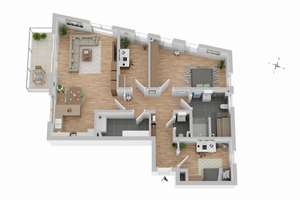 Neubau-Erdgeschosswohnung am Westerberg