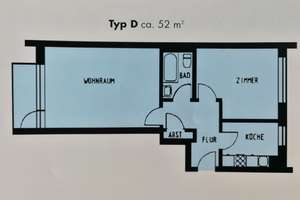 Schöne 2-Zimmer-Wohnung mit Balkon in Hamburg-Eidelstedt – Wischhofsweg 38, 22523 Eidelstedt, Hamburg – Vorschaubild 9