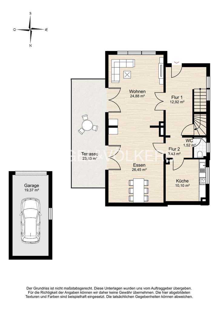 Grundriss - Erdgeschoss
