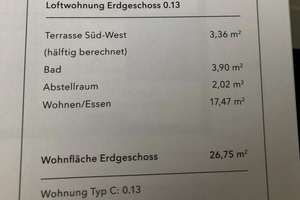 Exklusive 1,5-Zimmer-Galerie-Wohnung mit Terrasse/Garten und EBK in Regensburg – Otto-Hahn-Straße 36d, 93053 Galgenberg, Regensburg – Vorschaubild 10