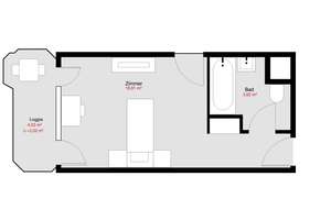 Obersendling - Möbliert. Gepflegt. Hell. - Hotelapartment als Investment! – Die vollständige Adresse der Immobilie erhältst du vom Anbieter., 81379 Obersendling, München – Vorschaubild 7