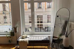 Stilvolle vollmöblierte 3-Zimmer-Wohnung mit Balkon & optionaler TG-Stellplatz im Zentrum-West – Gottschedstraße 24a, 4109 Zentrum-West, Leipzig – Vorschaubild 3