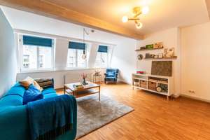Möbliert, Mittendrin & über den Dächern.  Furnished, in the heart of the city & over the rooftops. – Ponstraße 28, 52062 Markt, Aachen – Vorschaubild 2