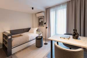 möbliertes Studio Smart (All-In Miete)  – Halberstädter Straße 51, 39112 Sudenburg, Magdeburg – Vorschaubild 3