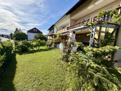Familienfreundliches Reihenendhaus in Gailingen - nahe der Schweiz, mit Garten, Garagen und Carport