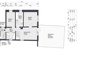 Besondere Maisonette-Wohnung (105m²) mit großer zusätzlicher 38m² Dachterrasse - Neustadt Kernstadt – Hindenburgerstr 96, 67433 Kernstadt, Neustadt an der Weinstraße – Vorschaubild 12