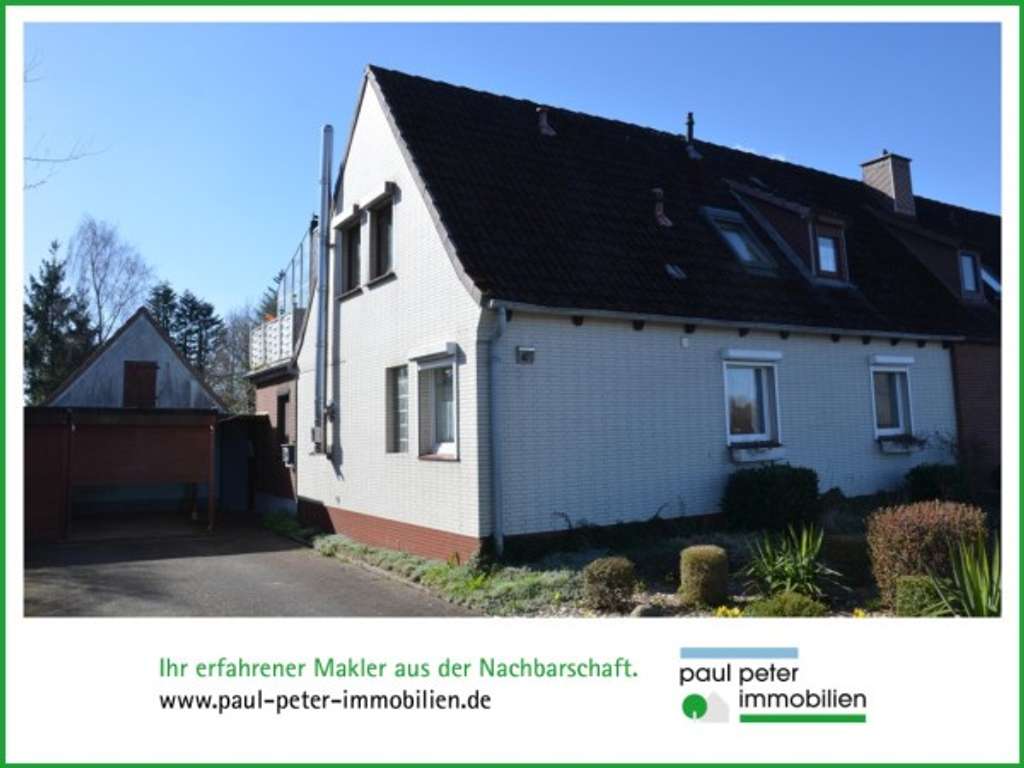 Immobilie in Bönebüttel - Doppelhaushälfte auf großem Grundstück in Bönebüttel bei Neumünster - Bild 0