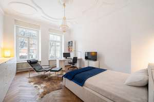 AIGNER - Zeitlose Schönheit - Traumhafte Altbauwohnung in Isar-Nähe – Die vollständige Adresse der Immobilie erhältst du vom Anbieter., 80469 Dreimühlen, München – Vorschaubild 1